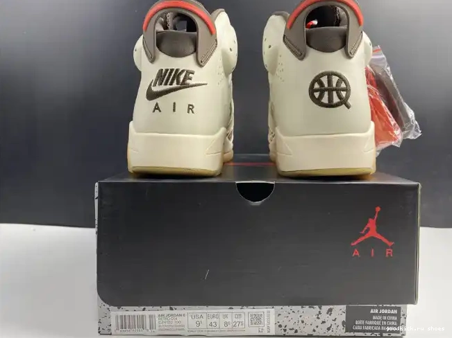 Cheap Sail Jordan Brown Quai54 (2020) CZ4152-100 6 AIR Retro 0420